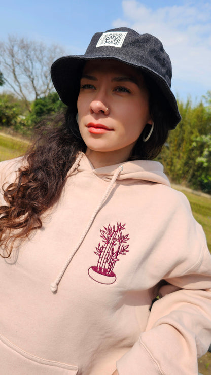 Swimming Lane Dragon Embroidered Hoodie