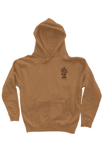 Swimming Lane Dragon Embroidered Hoodie